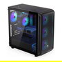 Endorfy ARX 700 ARGB TG Black Torre PC ATX ITX Micro ATX Negro Iluminación Multi