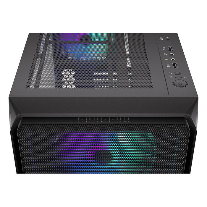 Endorfy ARX 700 ARGB TG Black Torre PC ATX ITX Micro ATX Negro Iluminación Multi
