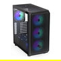 Endorfy ARX 700 ARGB TG Black Torre PC ATX ITX Micro ATX Negro Iluminación Multi