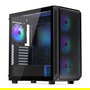 Endorfy ARX 700 ARGB TG Black Torre PC ATX ITX Micro ATX Negro Iluminación Multi