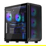 Endorfy ARX 700 ARGB TG Black Torre PC ATX ITX Micro ATX Negro Iluminación Multi