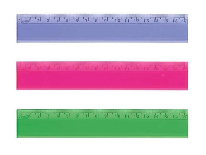 Safta Regla de 17 cm. Surtida Safta Regla de 17 cm. Surtida