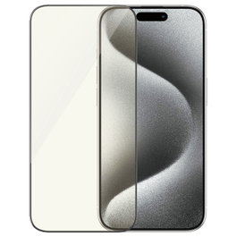 PanzerGlass Eyecare – Protector de pantalla para iPhone 15 Pro, ultra-wide fit, resistente a golpes