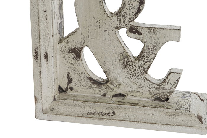 DKD Home Decor Sujetalibros Blanco 12 x 26 x 26 cm Set de 2