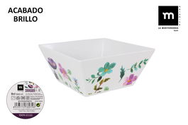 La Mediterranea Bol Melamina Sakura 18 cm x 8 cm Brillo Md (24 Unidades)