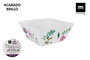 La Mediterranea Bol Melamina Sakura 18 cm x 8 cm Brillo Md (24 Unidades)
