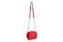 Lucky Bees 1298 Bolso Cruzado Rojo Piel de Polivinilo 20x7x15 cm