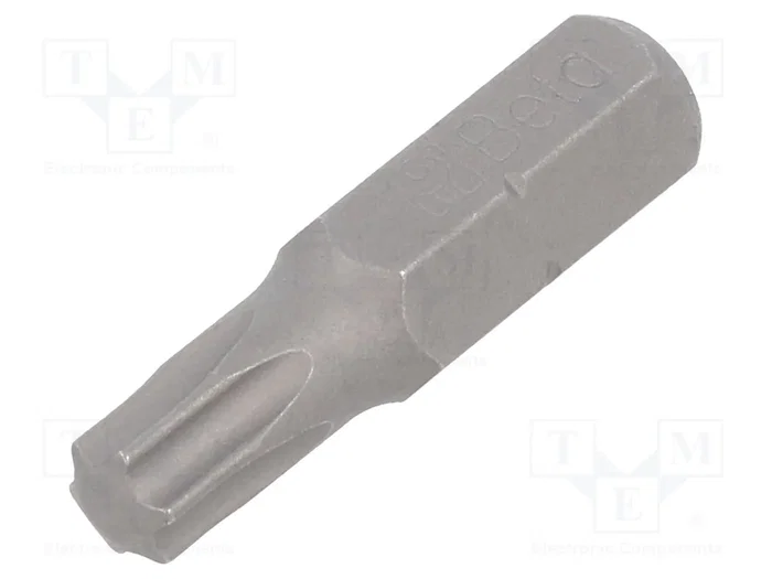 BETA Punta de destornillador Torx® TX27 1/4 pulgada 25 mm BETA Punta de destornillador Torx® TX27 1/4 pulgada 25 mm