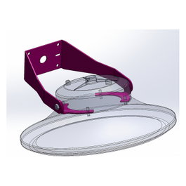 Synergy21 Synergy 21 LED Spot Pendelleuchte UFO tamaño L con soporte de pared