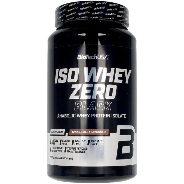 BIOTECHUSA Iso Whey Zero Black Fresa - Proteína Isolada Sabor Fresa - 908 g - 2 lb BIOTECHUSA Iso Whey Zero Black Fresa - Proteína Isolada Sabor Fresa - 908 g - 2 lb