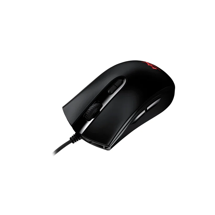 HyperX Pulsefire Core Ratón Gaming con Cable RGB Negro - Sensor Óptico Pixart 3327, 6200 DPI, 7 Botones, Ambidiestro, Compatible con PC, PS5, PS4, Xbox Series X|S, Xbox One