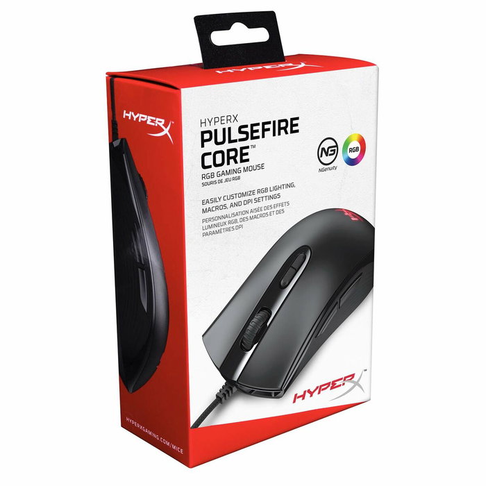 HyperX Pulsefire Core Ratón Gaming Negro HyperX Pulsefire Core Ratón Gaming Negro