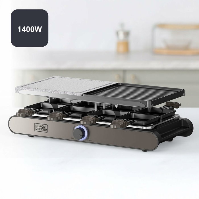 Plancha de Cocina Black & Decker BXFC1400E 1400 W Plancha de Cocina Black & Decker BXFC1400E 1400 W