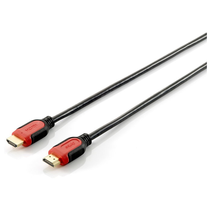 Equip Cable HDMI 2.0 High Speed 3m 4K 3D Ethernet Negro/Rojo