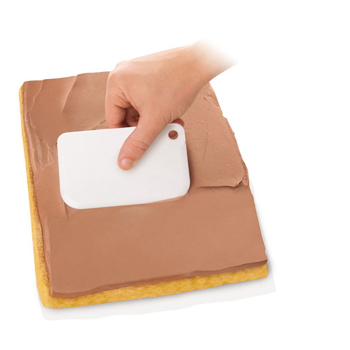 Tescoma Juego 3 Espátulas Delicia Plástico Resistente Flexible Apto Lavavajillas