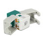 DeLOCK 86349 Módulo Keystone RJ45 Cat.6 UTP LSA Verde