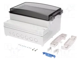 FIBOX CARDMASTER Carcasa de pared ABS gris