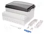 FIBOX CARDMASTER Carcasa de pared ABS gris