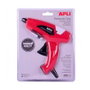 APLI Pistola de cola termofusible 40W con 2 barras de silicona