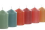 DKD Home Decor Vela Multicolor Cera Parafina 6.7 x 10 x 6.7 cm 45h (6 Unidades)