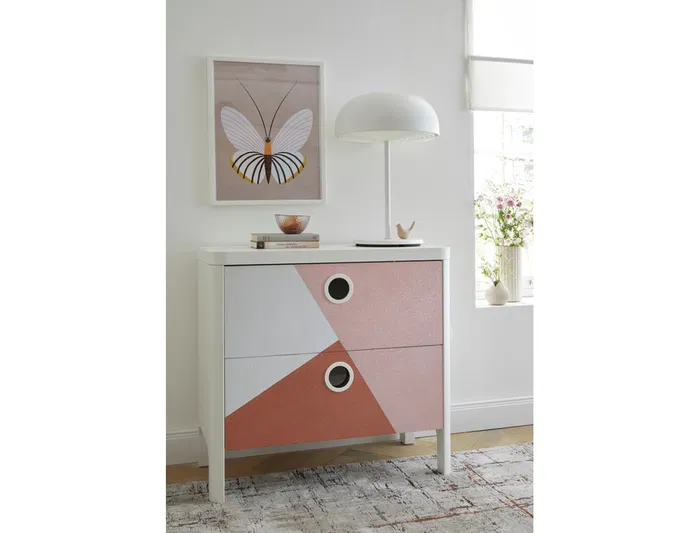 D-c-fix Rollo Adhesivo de Papel Plastificado Autoadhesivo, Película para Manualidades y Decoración, Color Rosa Metal Brillo, Ancho 45 cm x Largo 1.5 m