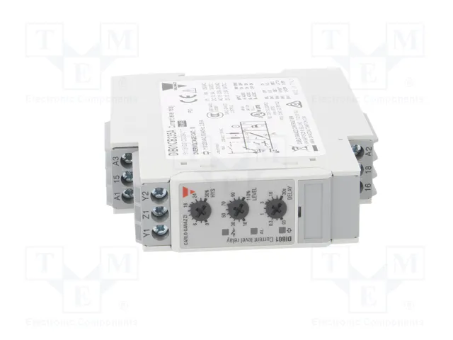 CARLO GAVAZZI DIB01CB235A Relé de monitorización de corriente SPDT CARLO GAVAZZI DIB01CB235A Relé de monitorización de corriente SPDT