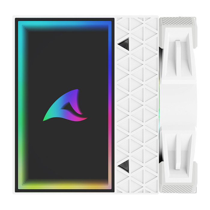 Sharkoon A60 RGB Ventilador para CPU Refrigerador de Aire Blanco