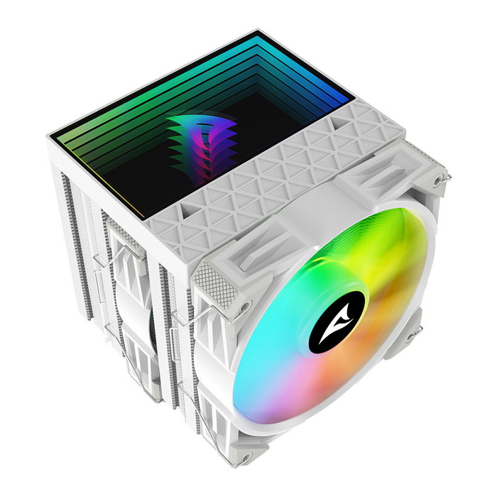 Sharkoon A60 RGB Ventilador para CPU Refrigerador de Aire Blanco