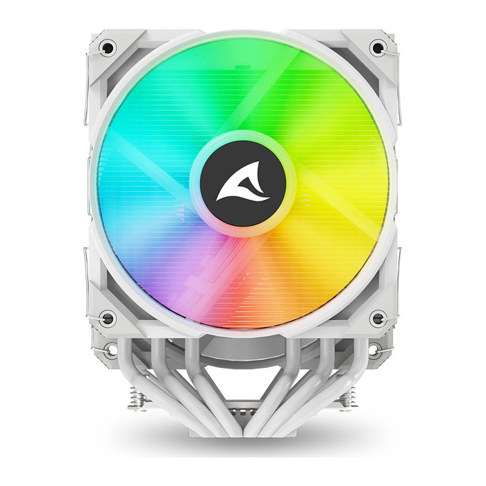 Sharkoon A60 RGB Ventilador para CPU Refrigerador de Aire Blanco