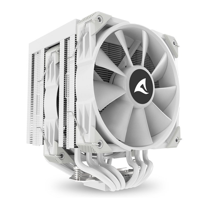 Sharkoon A60 RGB Ventilador para CPU Refrigerador de Aire Blanco