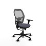 PIQUERAS Y CRESPO Silla de oficina Jorquera con mecanismo Sincro/Traslack, Gris