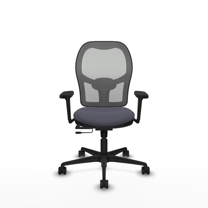 PIQUERAS Y CRESPO Silla de oficina Jorquera con mecanismo Sincro/Traslack, Gris PIQUERAS Y CRESPO Silla de oficina Jorquera con mecanismo Sincro/Traslack, Gris