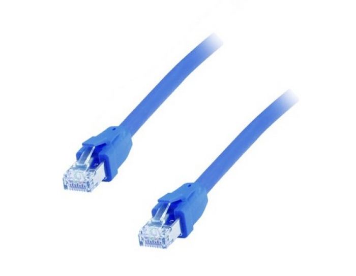 Equip Cable de red Cat8.1 S/FTP 0,5m Azul Equip Cable de red Cat8.1 S/FTP 0,5m Azul