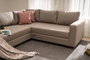 Atelier Del Sofa Sofá Cama Esquinero Beige 280x210 cm convertible con arcón