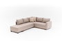 Atelier Del Sofa Sofá Cama Esquinero Beige 280x210 cm convertible con arcón