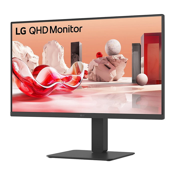 LG 27BA54QB-B Monitor 27 Pulgadas (68,6cm) IPS QHD 2560x1440 75Hz 5ms HDR10 Altavoces HDMI DisplayPort USB VESA Negocios Negro