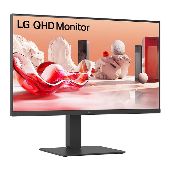 LG 27BA54QB-B Monitor 27 Pulgadas (68,6cm) IPS QHD 2560x1440 75Hz 5ms HDR10 Altavoces HDMI DisplayPort USB VESA Negocios Negro