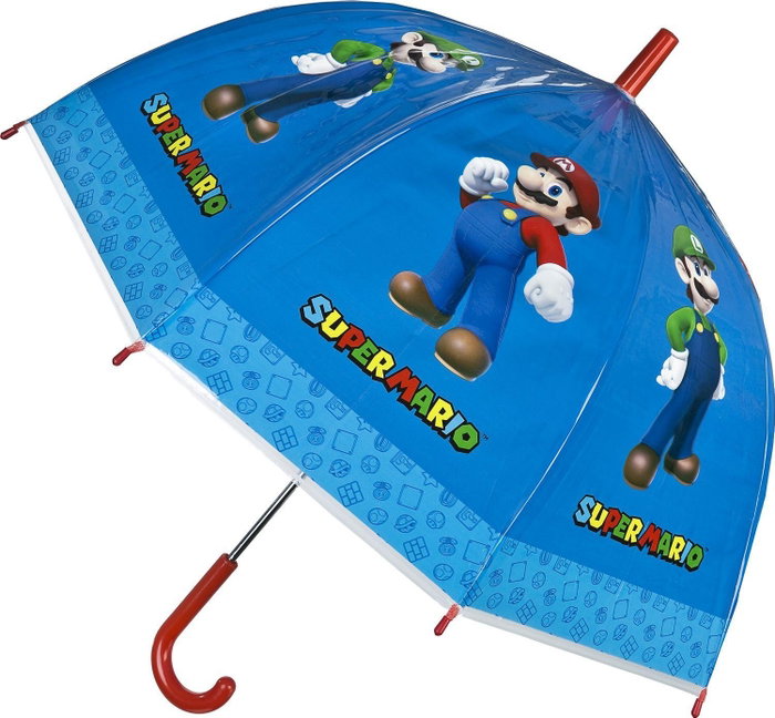 KIDS LICENSING Paraguas Super Mario 46 cm KIDS LICENSING Paraguas Super Mario 46 cm