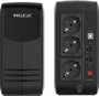 Phasak PH 9497 SAI UPS Interactivo 750 VA / 450 W, Con 3 Tomas Schuko, Puerto USB y Protección RJ45 para PC y Periféricos