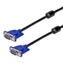 Akyga AK-AV-01 Cable VGA 1,8 m VGA (D-Sub) Macho a Macho Negro - Compatible con Resoluciones hasta WQXGA