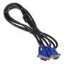 Akyga AK-AV-01 Cable VGA 1,8 m VGA (D-Sub) Macho a Macho Negro - Compatible con Resoluciones hasta WQXGA