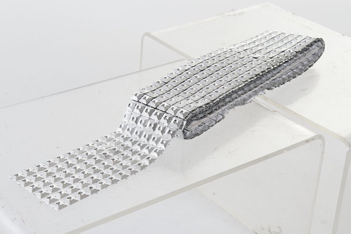 DKD Home Decor Decoración PVC Plateada 300x5x0,1 cm DKD Home Decor Decoración PVC Plateada 300x5x0,1 cm