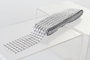 DKD Home Decor Decoración PVC Plateada 300x5x0,1 cm