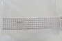 DKD Home Decor Decoración PVC Plateada 300x5x0,1 cm