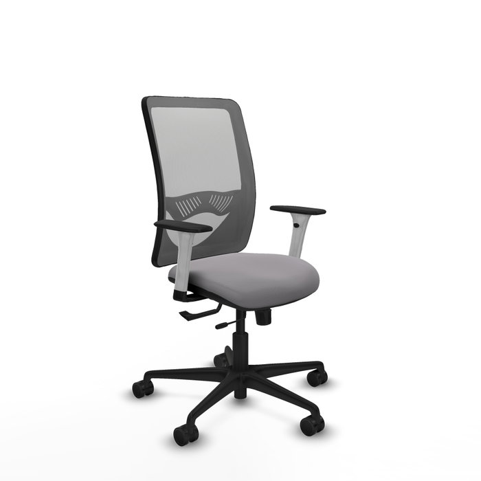 PIQUERAS Y CRESPO Silla de oficina Zulema Gris con mecanismo Sincro/Traslack PIQUERAS Y CRESPO Silla de oficina Zulema Gris con mecanismo Sincro/Traslack