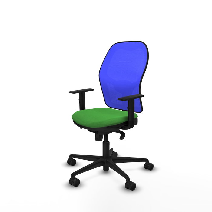 PIQUERAS Y CRESPO Silla de oficina Jorquera Sincro Verde/Azul
