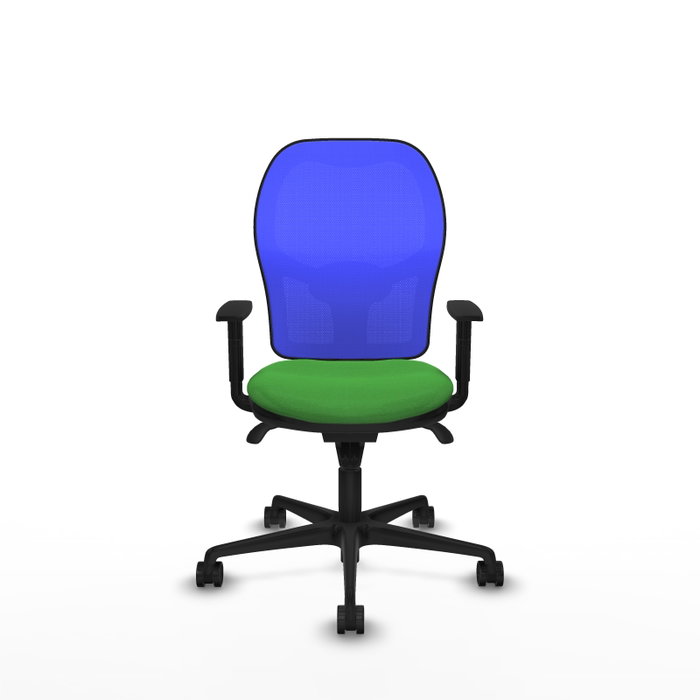 PIQUERAS Y CRESPO Silla de oficina Jorquera Sincro Verde/Azul