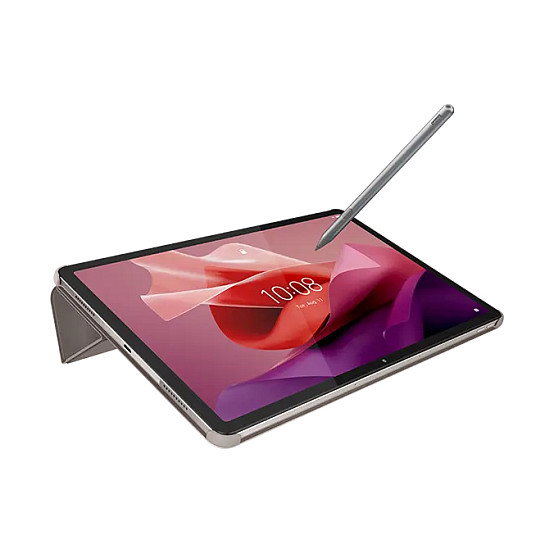 Lenovo Folio Case Lenovo Tab P12 - Carcasa Protectora para Tablet P12 (Color Avena)