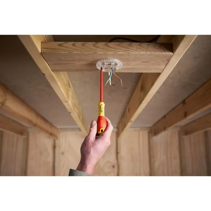 Stanley XTHT0-62692 Juego 5 Destornilladores Slim Aislados 1000V Electricista Phillips Tester