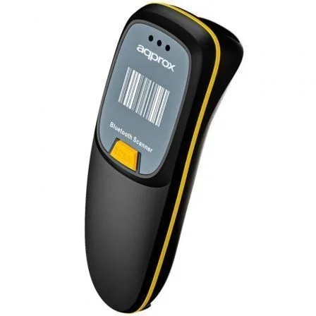 Approx Lector Código Barras 1D-2D-QR AppLS23 Inalámbrico USB Tipo-C Bluetooth Radiofrecuencia para Móviles y Ordenadores Approx Lector Código Barras 1D-2D-QR AppLS23 Inalámbrico USB Tipo-C Bluetooth Radiofrecuencia para Móviles y Ordenadores